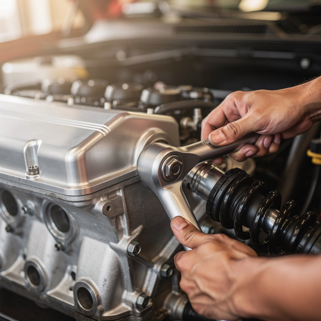 D Automotive Repair and Performance San Diego technician performing expert automotive repair and performance service in San Diego